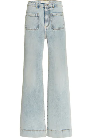 Jeanerica Exclusive St Monica Stretch High-Rise Flared-Leg Jeans - - 24 - Moda Operandi