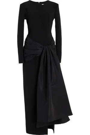 Carolina Herrera Embellished Crepe Midi Dress - - US 0 - Moda Operandi