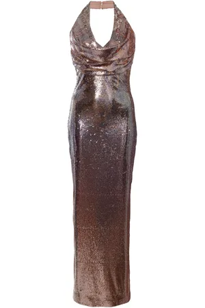 Zuhair Murad Printed Sleeveless Draped Midi Dress - - FR 36 - Moda Operandi