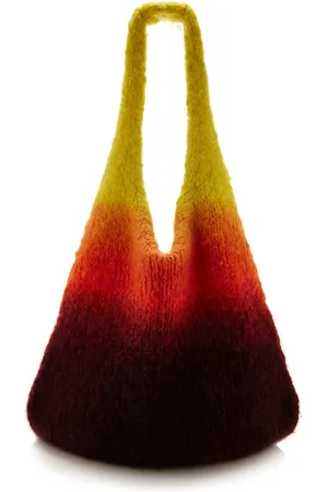 GABRIELA HEARST Ino Dip-Dye Cashmere Shoulder Bag - - OS - Moda Operandi