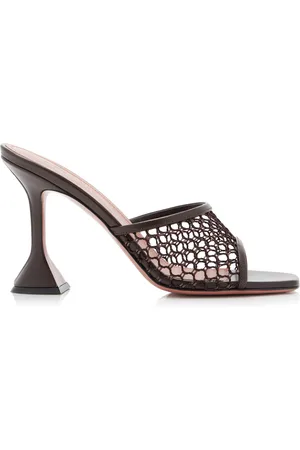 Amina Muaddi Lupita Netted Sandals - - IT 36 - Moda Operandi
