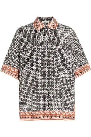 BOTEH Delphi Linen-Cotton Boy Shirt - - M - Moda Operandi
