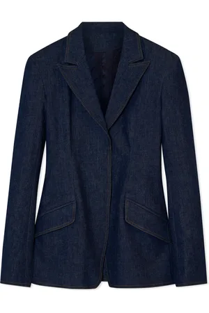 Simkhai Jasper Denim Blazer - - US 4 - Moda Operandi