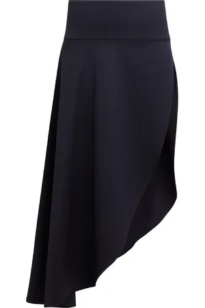 Alaïa Asymmetric Merino Wool Maxi Skirt - - FR 34 - Moda Operandi