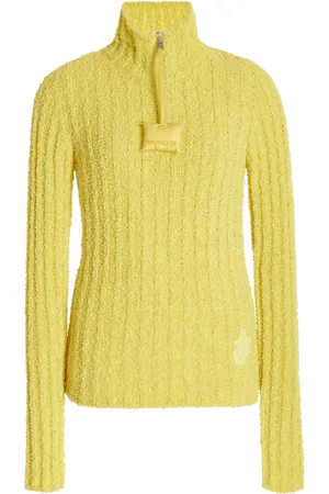Moncler 1 Moncler JW Anderson Half-Zip Ribbed-Knit Sweater - - XS - Moda Operandi