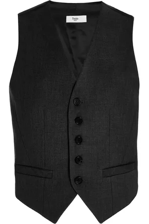 The Frankie Shop Gelso Woven Waistcoat - - XS - Moda Operandi