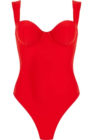 Simkhai Kyle Bustier Swimsuit - - XS - Moda Operandi