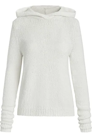 AYA MUSE Trix Hooded Knit Cotton Sweater - - XS - Moda Operandi