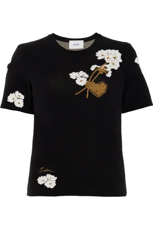 Erdem Embroidered Knit Top - - L - Moda Operandi