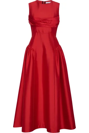 RACHEL GILBERT Sawyer Silk-Wool Dress - - 2 - Moda Operandi