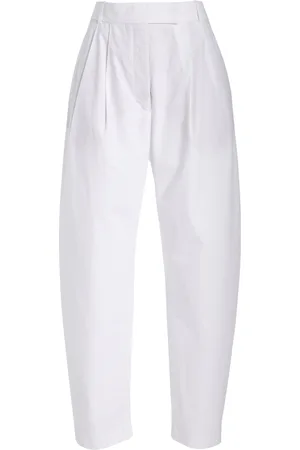 Rohe Rounded-Leg Cotton Trousers - - FR 36 - Moda Operandi