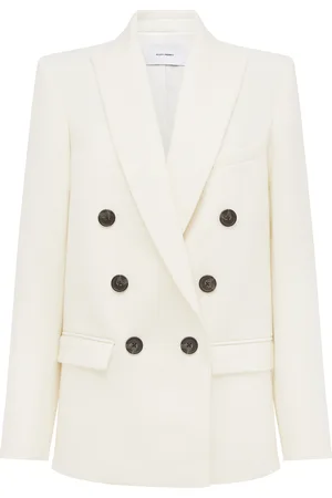 ALEX PERRY Oversized Wool Suiting Blazer - - UK 8 - Moda Operandi