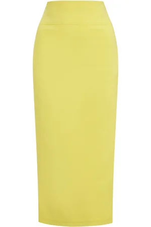 Jacquemus Sablier High-Rise Midi Skirt - - FR 34 - Moda Operandi
