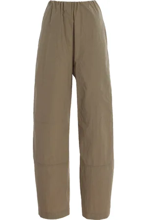 Paris Georgia Cocoon Washed-Cotton Trackpants - - XS - Moda Operandi