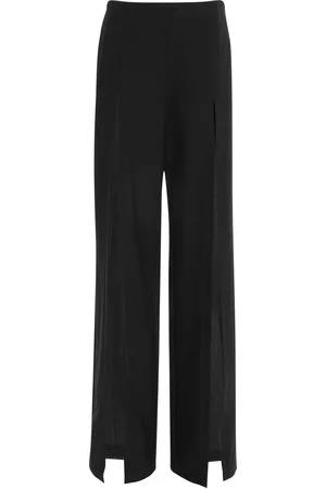 Nensi Dojaka Front-Slit Tailored High-Rise Trousers - - S - Moda Operandi