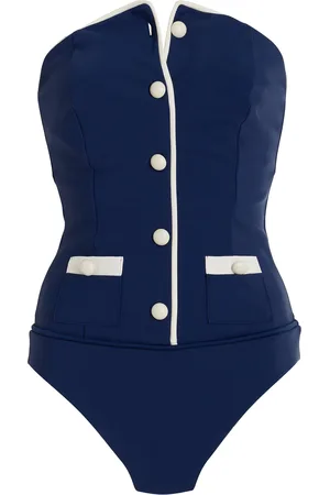 Simkhai Scout Bustier Swimsuit - - L - Moda Operandi