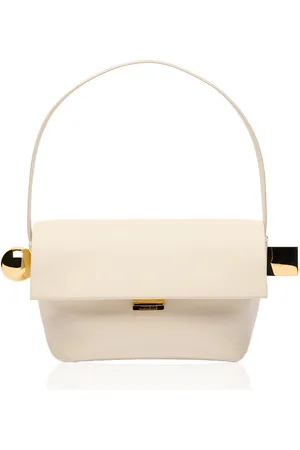 Jacquemus Le Rond Carre Leather Shoulder Bag - - OS - Moda Operandi