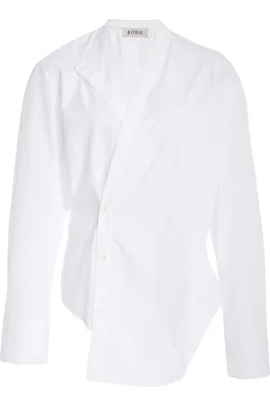 Rohe Overlap Cotton Shirt - - FR 34 - Moda Operandi