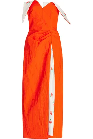 Rosie Assoulin Flap Over Cotton-Blend Midi Dress - - US 2 - Moda Operandi