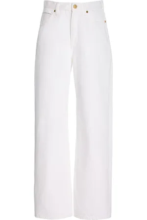 TOVE Sade Rigid Mid-Rise Straight-Leg Jeans - - 27 - Moda Operandi