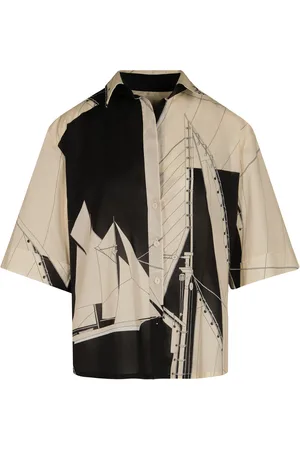JOHANNA ORTIZ Salty Promises Printed Cotton Shirt - - US 0 - Moda Operandi