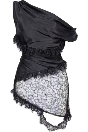 Paris Georgia Mae Ballerina Draped Lace Top - - S - Moda Operandi