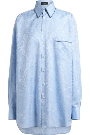 Etro Cotton Jacquard Shirt - - IT 38 - Moda Operandi