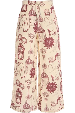 Oas Exclusive Cantina Mojave Linen Trousers - - L - Moda Operandi