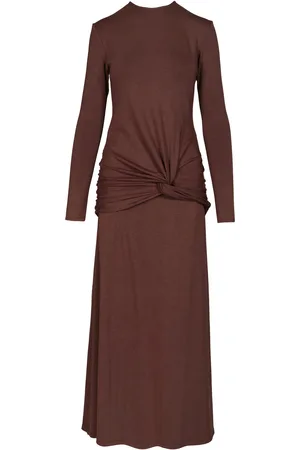JOHANNA ORTIZ Sail Shade Twisted Midi Dress - - US 0 - Moda Operandi