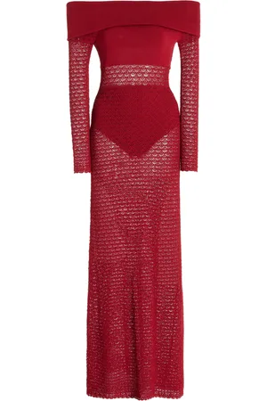 POSSE Exclusive Romy Knit Off-The-Shoulder Maxi Dress - - XXS - Moda Operandi
