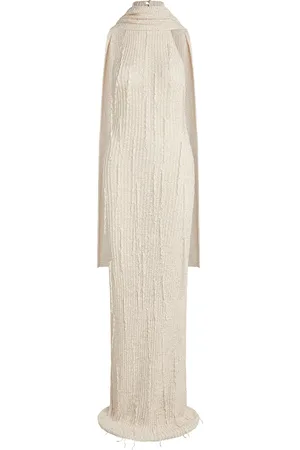 AYA MUSE Kiran Ribbon-Knit Cotton-Blend Maxi Dress - - XS - Moda Operandi