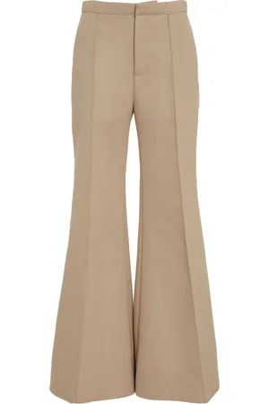 Giambattista Valli Flared Cotton Gabardine Pants - - IT 40 - Moda Operandi