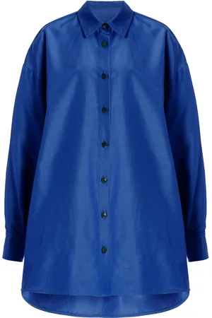 Carolina Herrera Oversized Cotton-Blend Faille Shirt - - US 6 - Moda Operandi