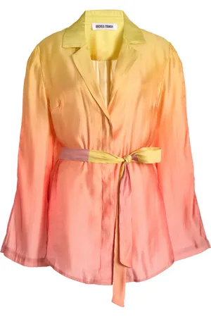 Andrea Iyamah Bata Satin Shirt - - XS - Moda Operandi