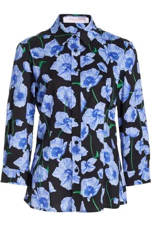 Carolina Herrera Icon Printed Stretch-Cotton Top - - US 10 - Moda Operandi