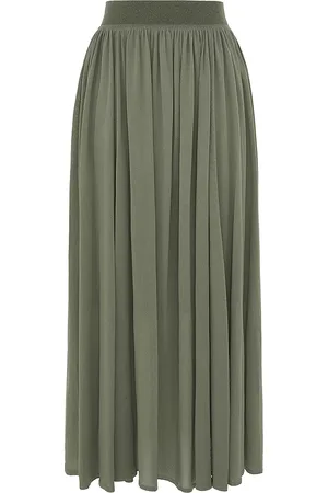 ZIMMERMANN Illuminate Gathered Gauze-Knit Maxi Skirt - - 0 - Moda Operandi