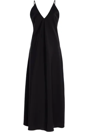 Leset Barb Open Back Satin Maxi Slip Dress - - XS - Moda Operandi