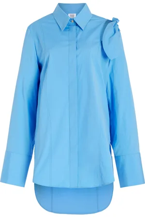 Rosie Assoulin Knotted Button Down - - M - Moda Operandi