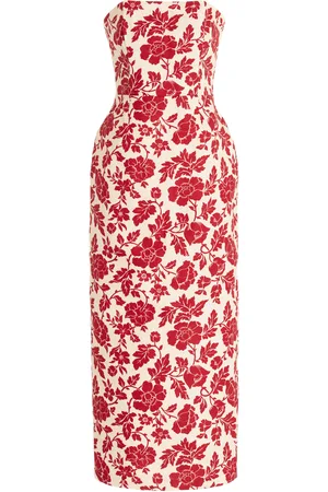 POSSE Exclusive Romeo Bow-Detailed Linen Midi Dress - - XS - Moda Operandi