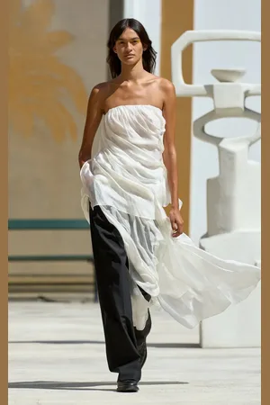 THE GARMENT Gilian Draped Chiffon Gown - - UK 8 - Moda Operandi