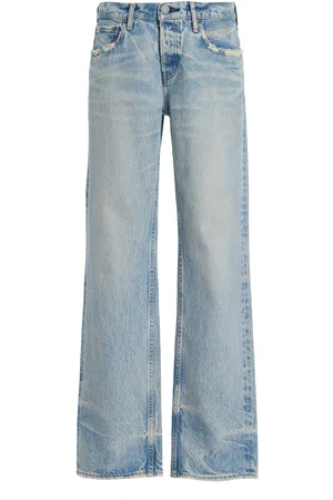Moussy Wildwood Rigid Low-Rise Straight-Leg Jeans - - 26 - Moda Operandi