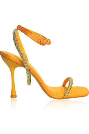 Simkhai Luxon Crystal-Embellished Satin Sandals - - IT 39 - Moda Operandi