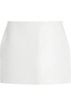 AGOLDE Agda Leather Mini Skirt - - 30 - Moda Operandi