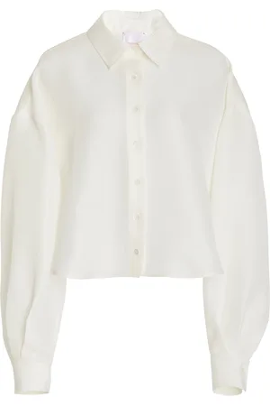 Carolina Herrera Oversized Cotton Shirt - - US 0 - Moda Operandi