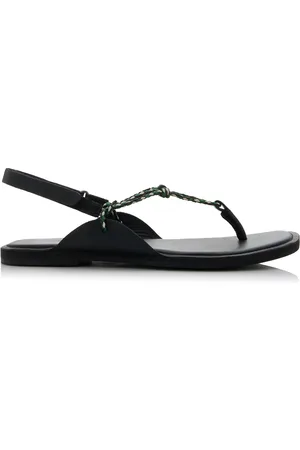 St Agni Woven Leather Sandals - - IT 36 - Moda Operandi