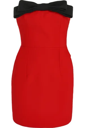 Ilkyaz Ozel Exclusive Eléa Bow-Detailed Crepe Strapless Mini Dress - - FR 36 - Moda Operandi