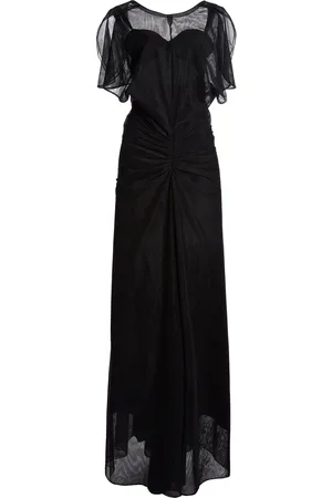 Victoria Beckham Gathered Tulle Gown - - UK 6 - Moda Operandi