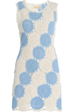 All That Remains Lola Crocheted Cotton Mini Dress - - AU 8 - Moda Operandi