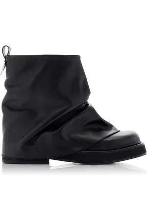 The Attico Mini Robin Leather Boots - - IT 37 - Moda Operandi