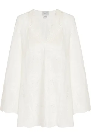 Giambattista Valli Embroidered Voile Mini Dress - - IT 38 - Moda Operandi